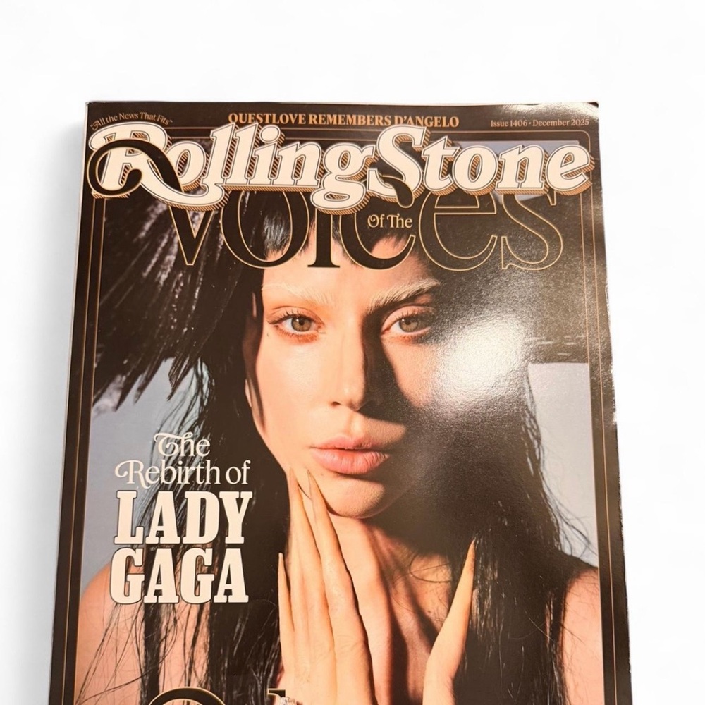 The Rolling Stones Magazine - Lady Gaga Edition in Black and Brown
